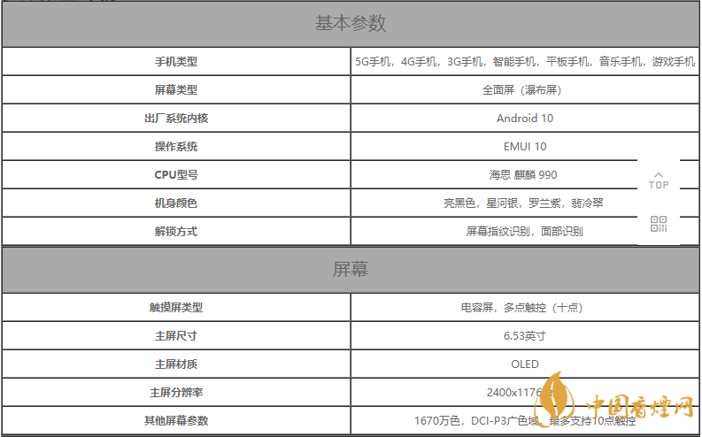 華為Mate30Pro青春版參數(shù)配置-華為Mate30Pro青春版手機參數(shù)詳情