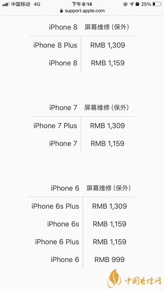 iPhone12系列屏幕維修價格公布 iPhone系列手機屏幕維修價格表