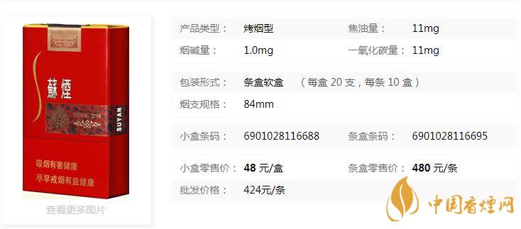 蘇煙吉祥軟包多少錢？蘇煙吉祥紅色軟包價格一覽