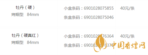 牡丹煙多少錢(qián)一盒 牡丹煙價(jià)格表大全集細(xì)