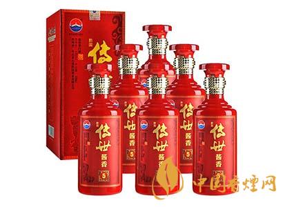 茅臺(tái)鎮(zhèn)黔國(guó)傳世醬香（5）53°500ml