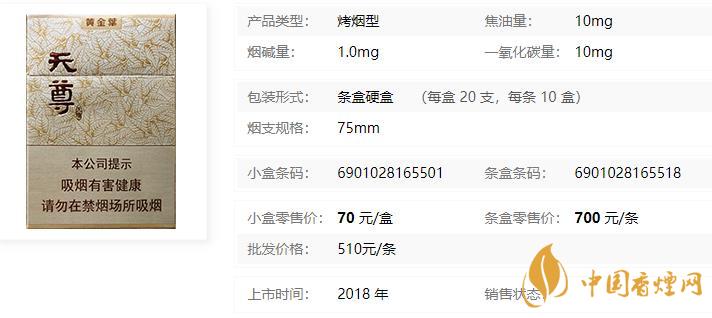 黃金葉天尊香煙價格表大全  黃金葉天尊香煙怎么樣