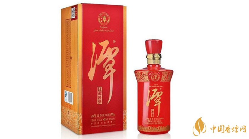 潭紅潭醬酒多少錢一瓶 潭酒紅潭醬酒53度醬香型價格